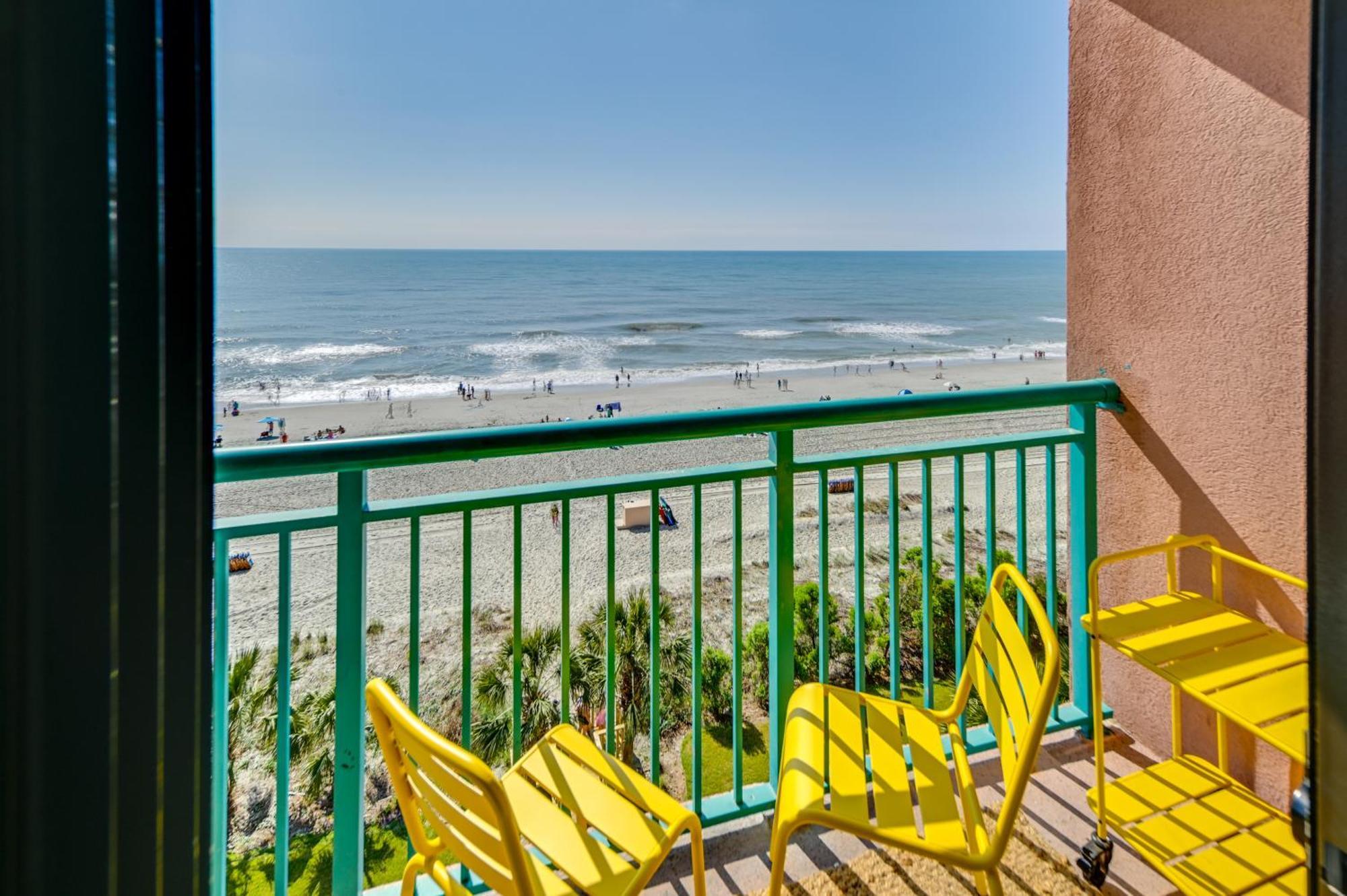 Myrtle Beach Oceanfront Condo With Pool And Lazy River エクステリア 写真